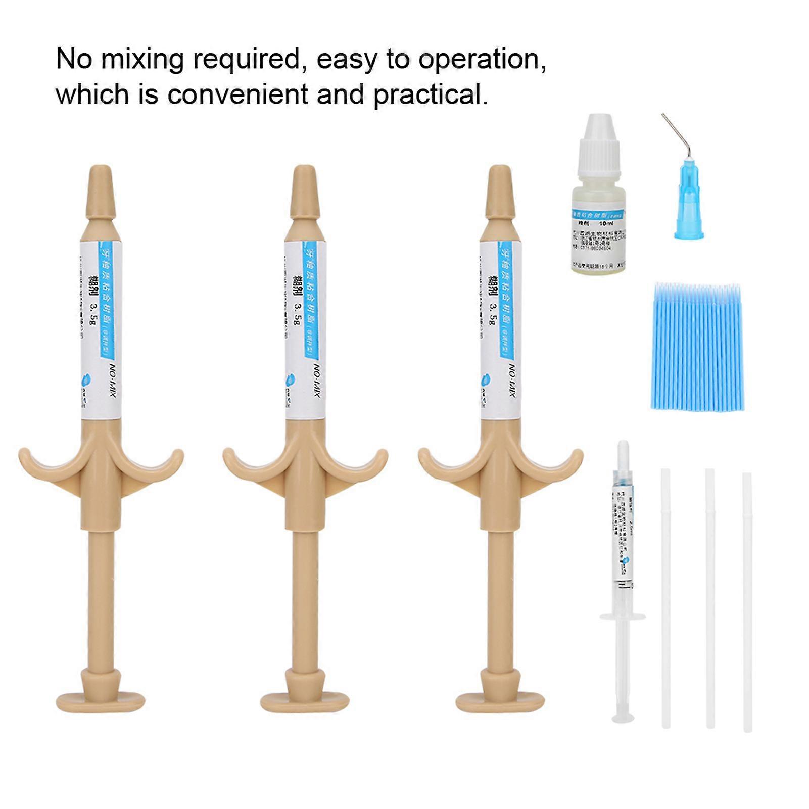 Dental Orthodontic Brackets Glue Bonding Adhesive Paste Kit 5g