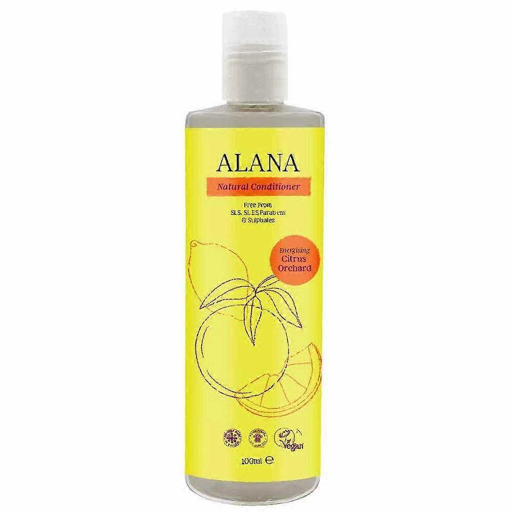 Alana Citrus Natural Conditioner 100ml Convenience/Travel Bottle - 2 Pack
