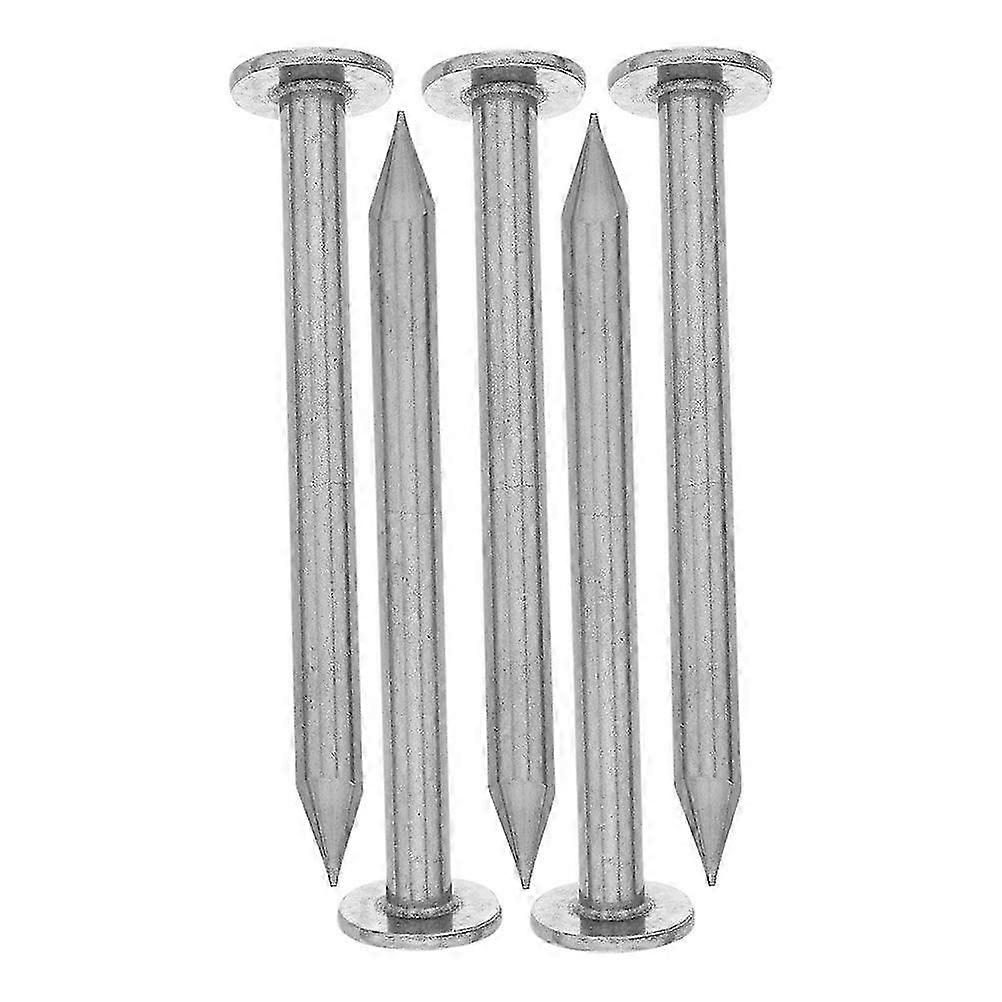 5pcs Survey Nails for Accurate Measurement - Multi-Functional Marker Stakes for Control Points, Level Points & Observation