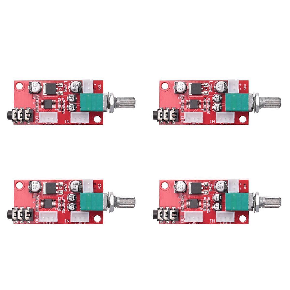 4X Headphone Amplifier Board MAX4410 Miniature Amp Can Be Used As A Preamplifier Instead of NE5532