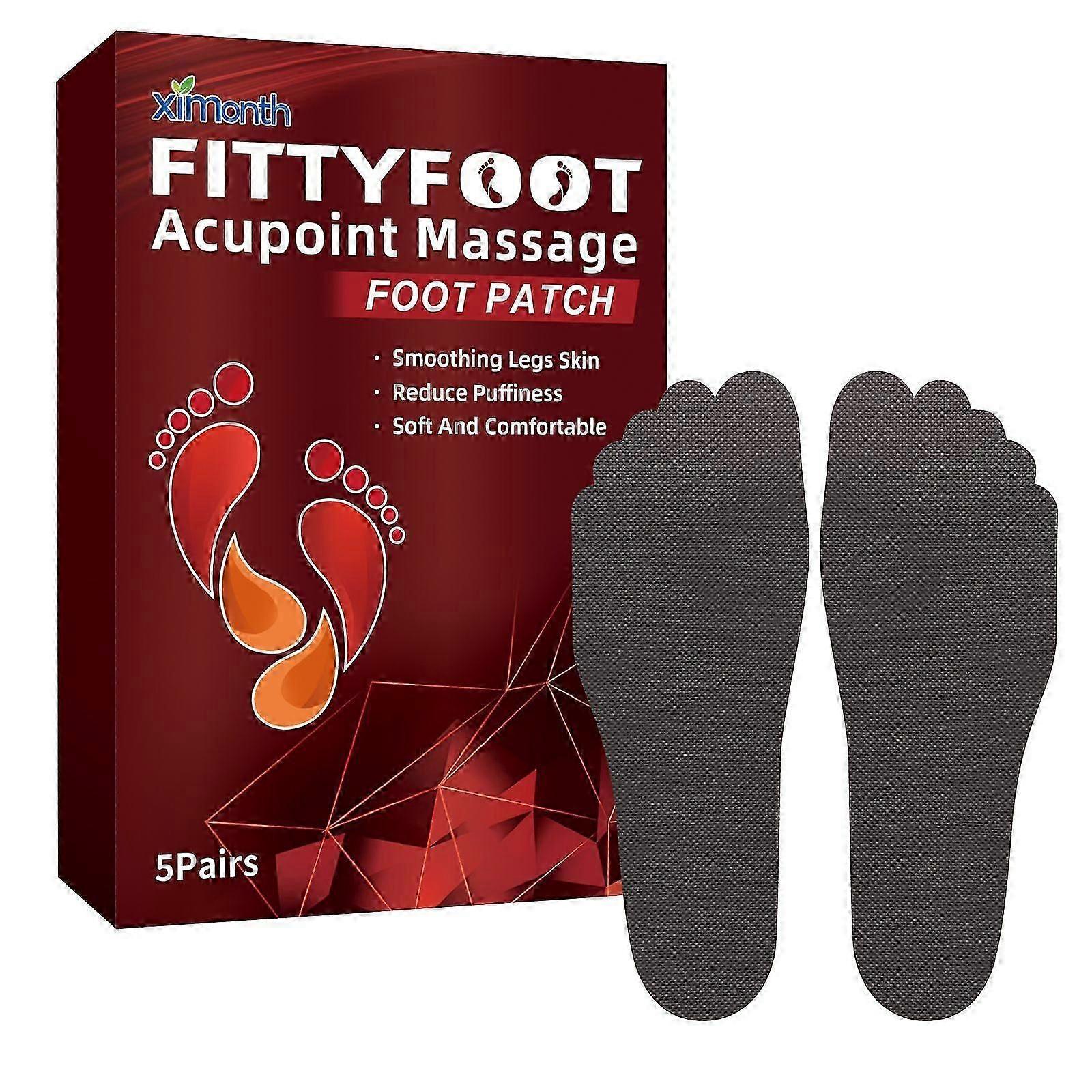 Foot Pads - Soothe & Slim Legs, Reduce Swelling & Improve Circulation, 5 Pairs