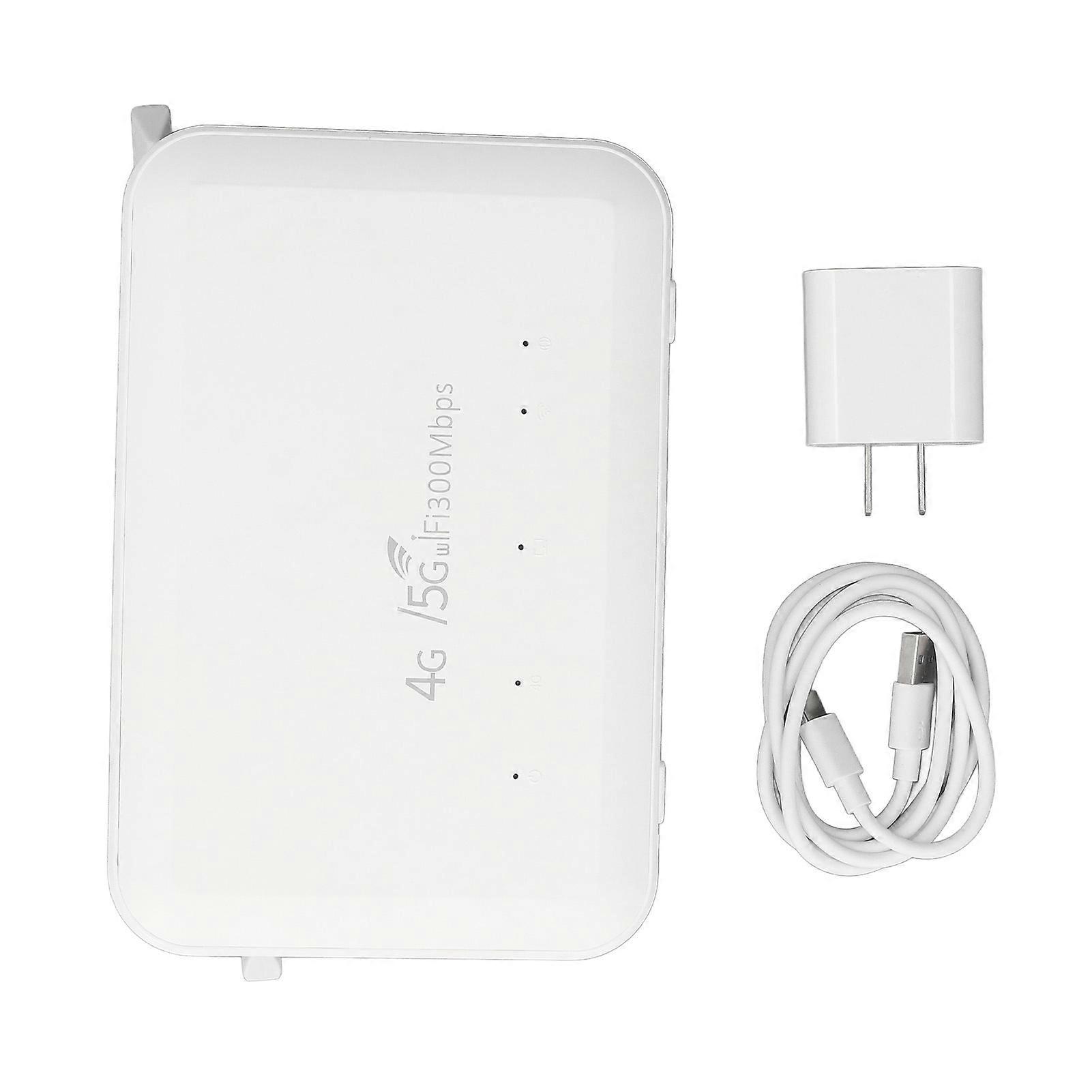 4G LTE CPE Wireless Router 300Mbps with Nano SIM Slot LAN Port 32 Users 2 Antennas