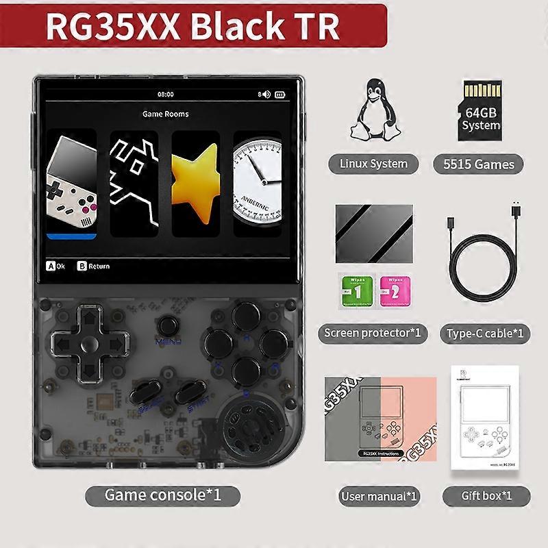 ANBERNIC RG35XX Plus/RG35XX Retro Handheld Game Console 3.5 Inch IPS Monitor Linux Portable Video Game Game Game