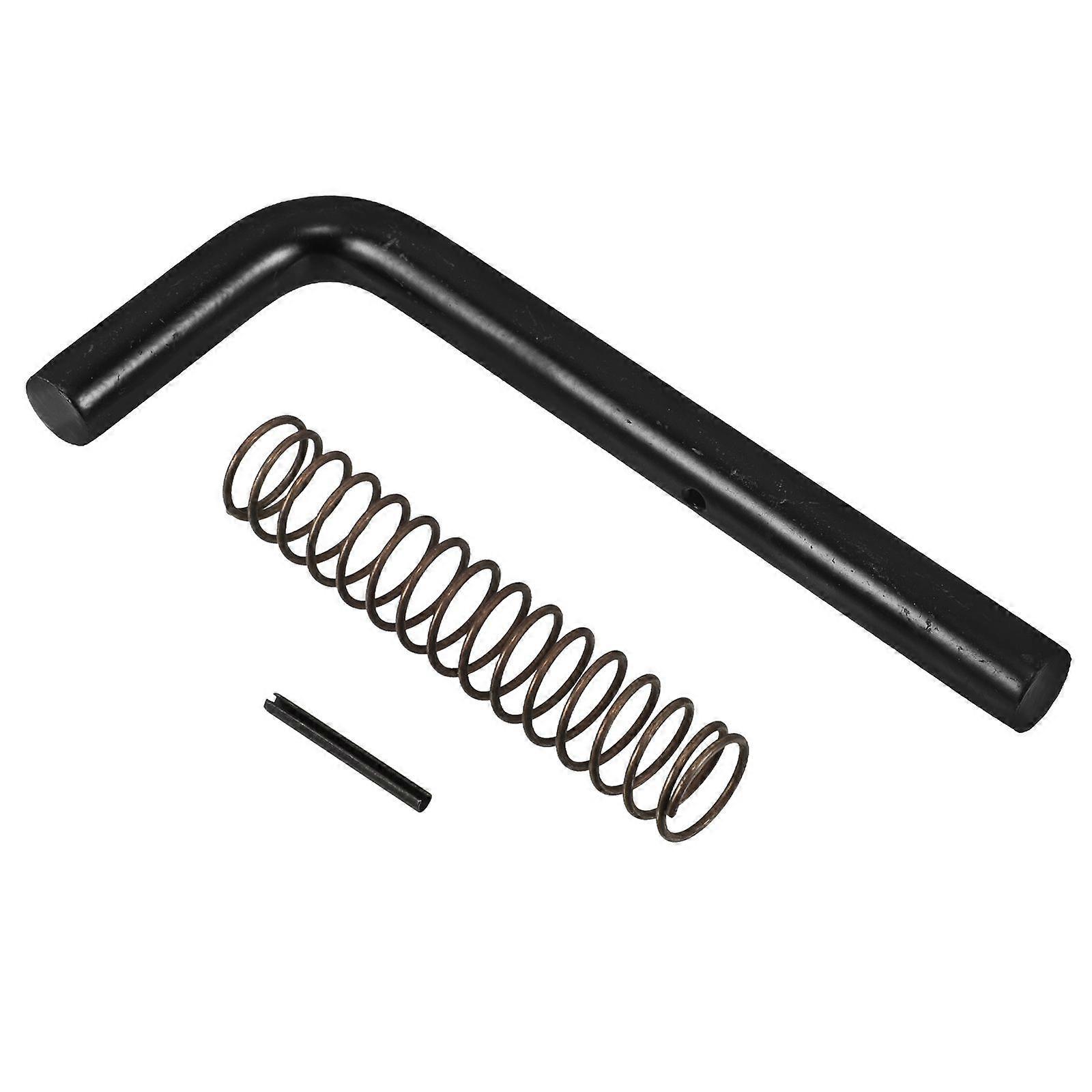 1 Set Spring Loaded Door Latch Metal Latch Trailers Spring Latch Trailer Door Accessory Trailer Gate Latch Handle Part Trailer Accessory