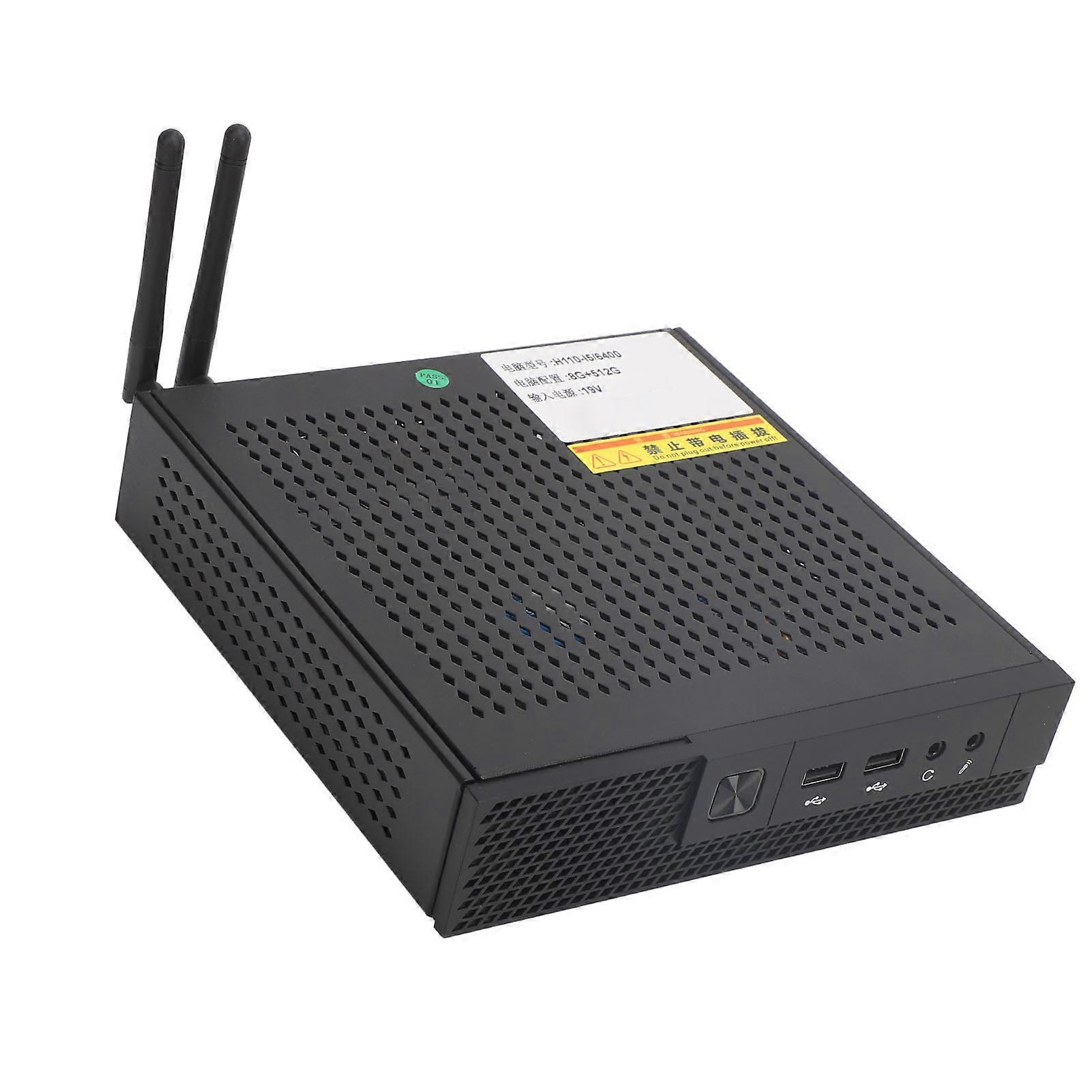 Small PC DDR4 Micro Desktop i3 19.8x19.6x4.5cm 100-240V AU Plug