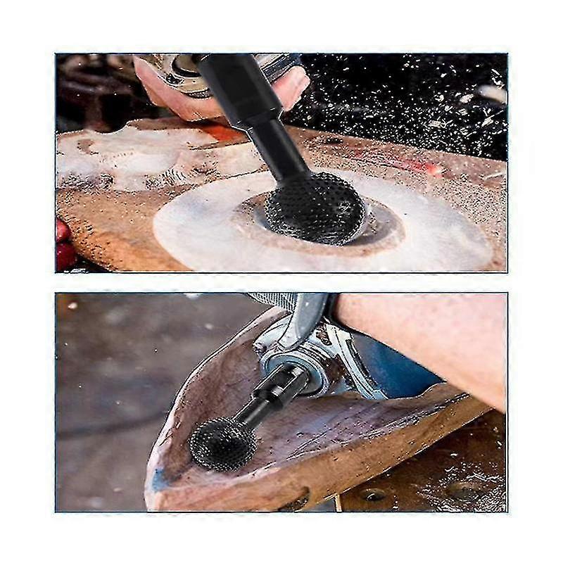 Ball Gouge Spherical Spindles Wood Gouge Power Carving Attachment 1...
