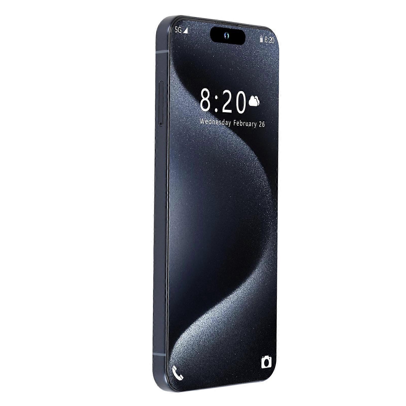 I15PROMAX 12 Go de RAM 256 Go 6,6 pouces Bleu Double SIM Smartphone Prise Royaume-Uni