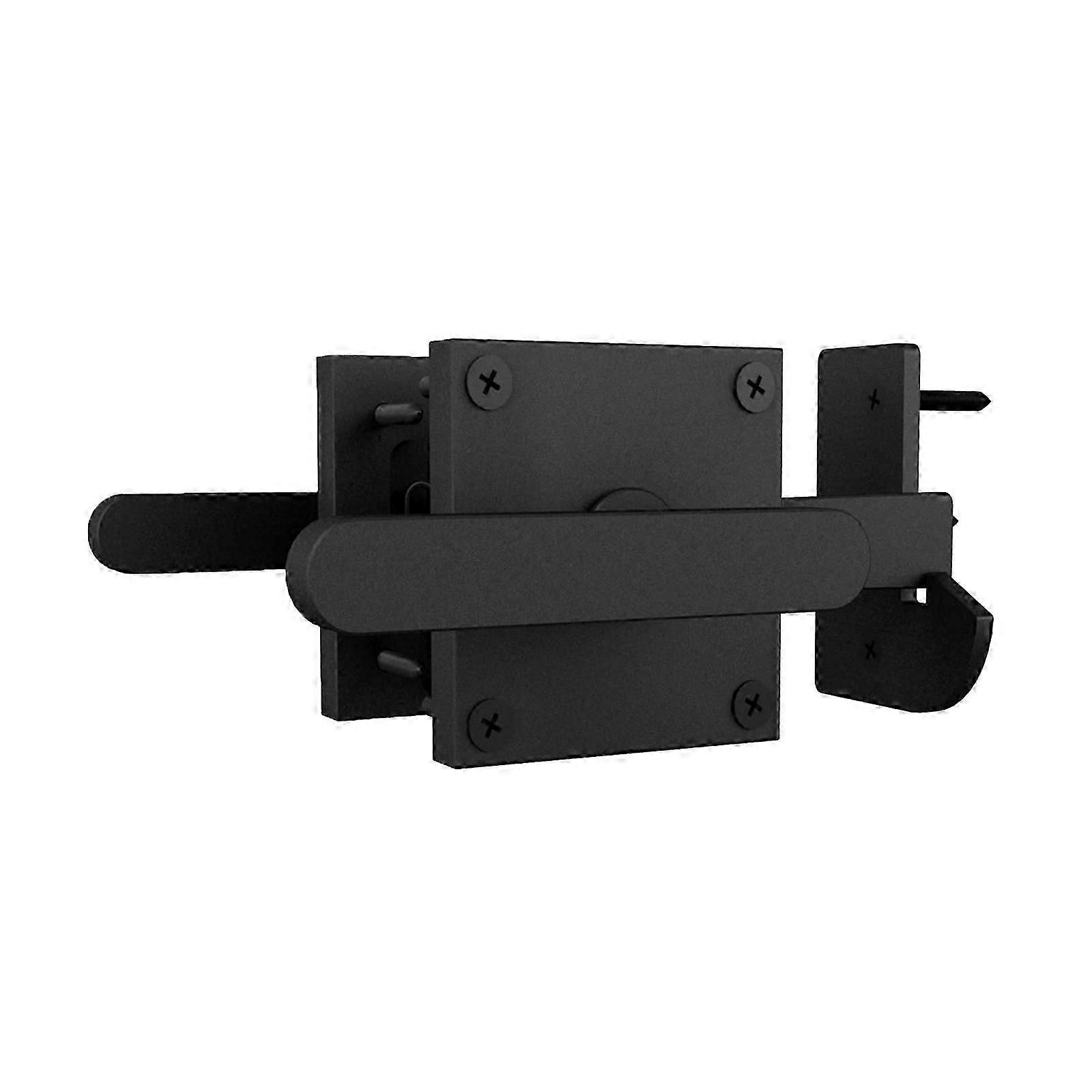 Double Side Gate Latches Heavy Duty Swinging Door Lock Practical Fence Lock Door Hardware Easy to Installation Cs