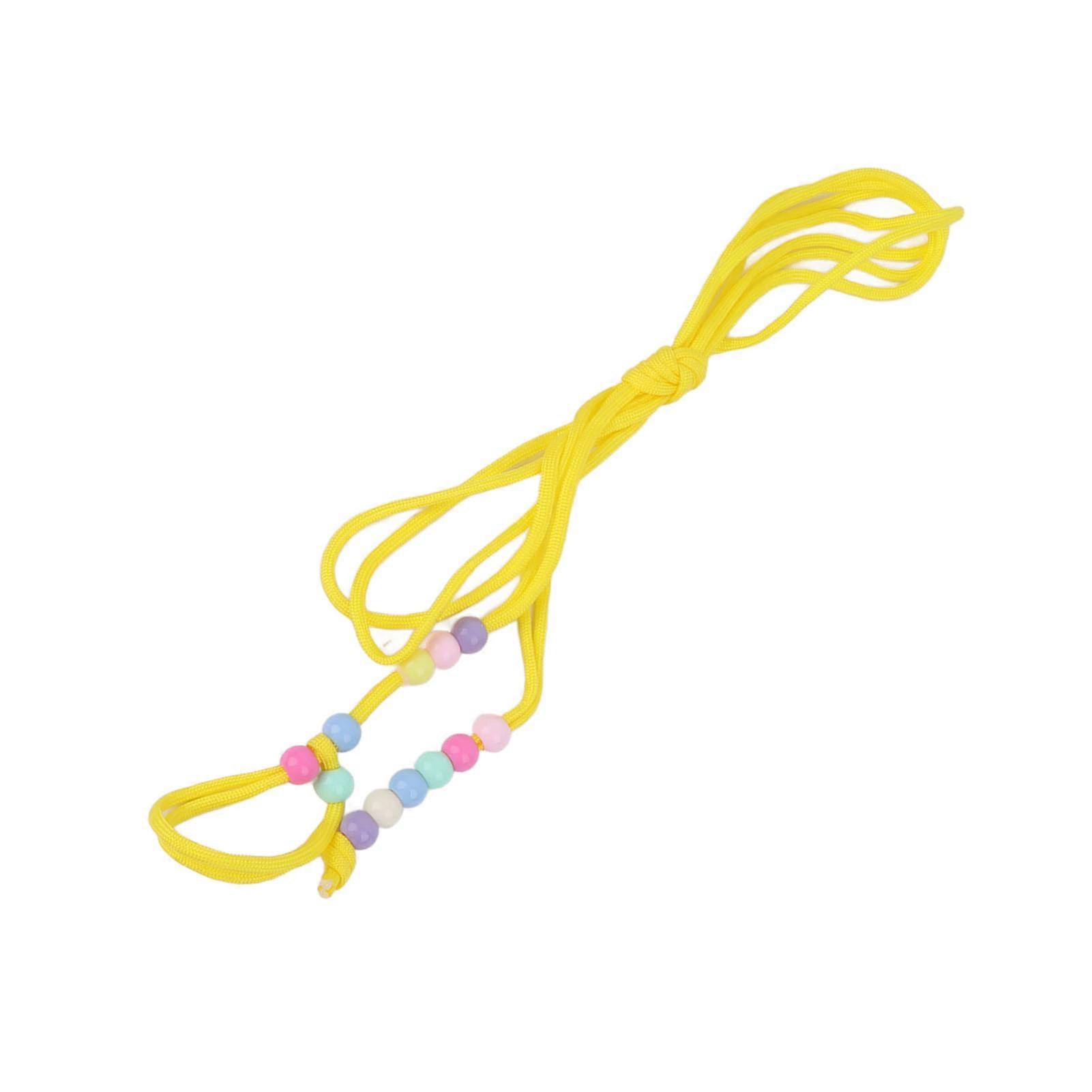 Reptile Traction Leash Adjustable Polyester Rope for Small Pets Yellow