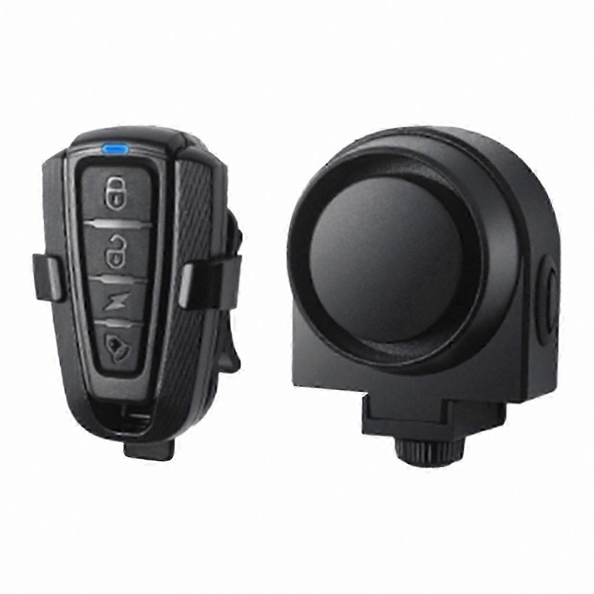 Anti-Theft Alarm System for Motorcycles with Remote Control and Security Detector