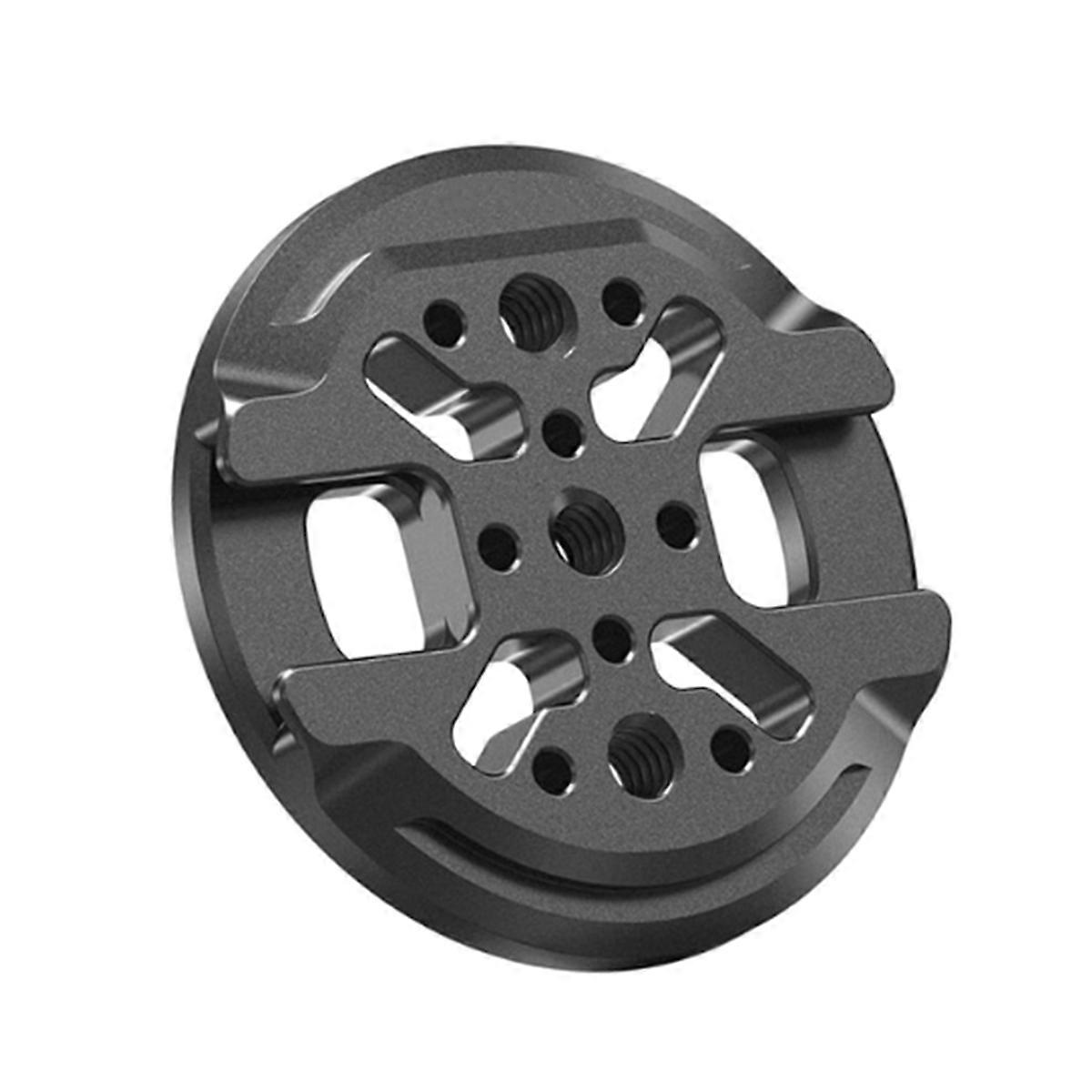 Mount Plate for for Microphones Live Streaming Outdoor Selfies and Camera Monitoring Retainer Bracket