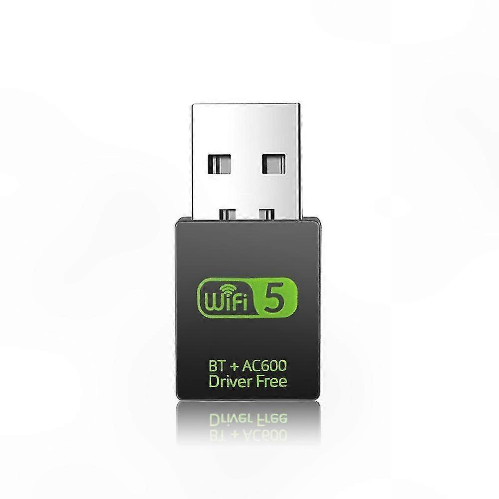 USB WiFi Bluetooth 5.0 Adapter für PC Laptop Netzwerk Treiberfreie Einrichtung 600Mbps Wireless Connectivity Solution