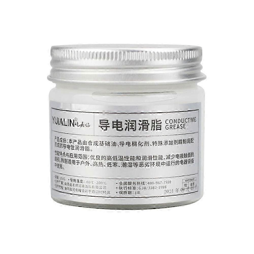 Improved Electric Contact Grease - 100g Conductive Paste for Electricity Connection and Power Applications