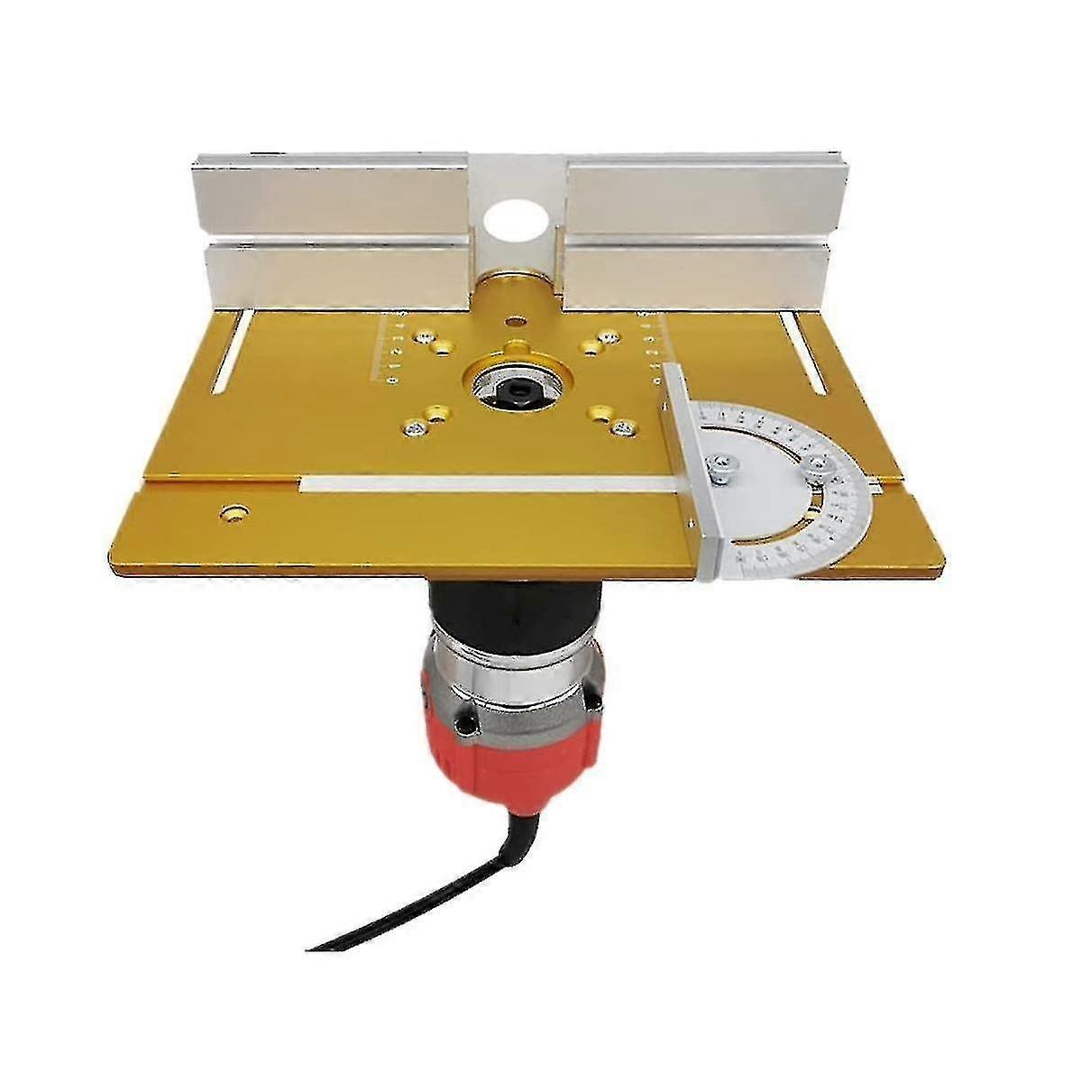 3 milling table insert board woodworking milling flap trimming machine auxiliary tool with miter gau