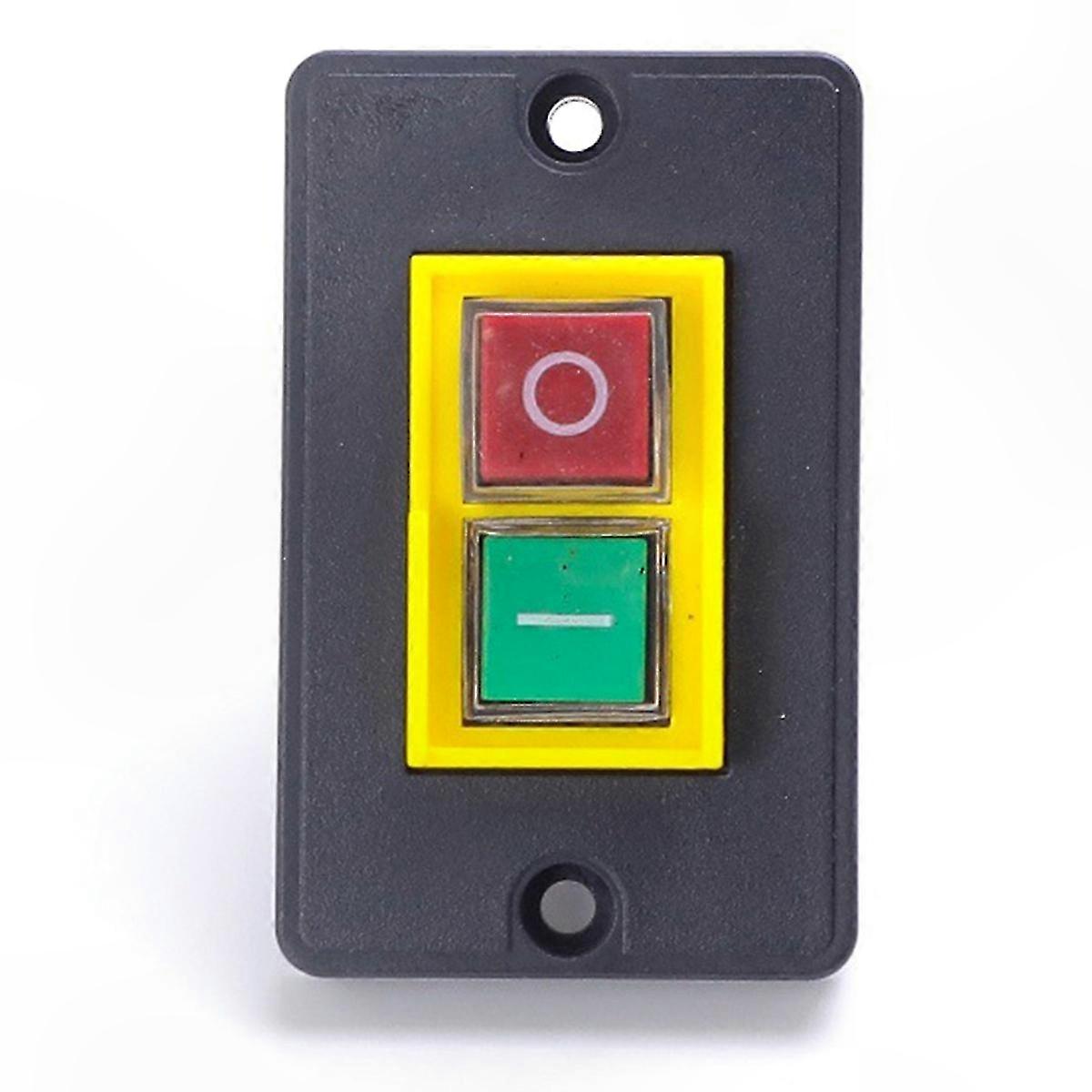 AC250V 6A Electromagnetic Push Button Switches, Waterproof Design