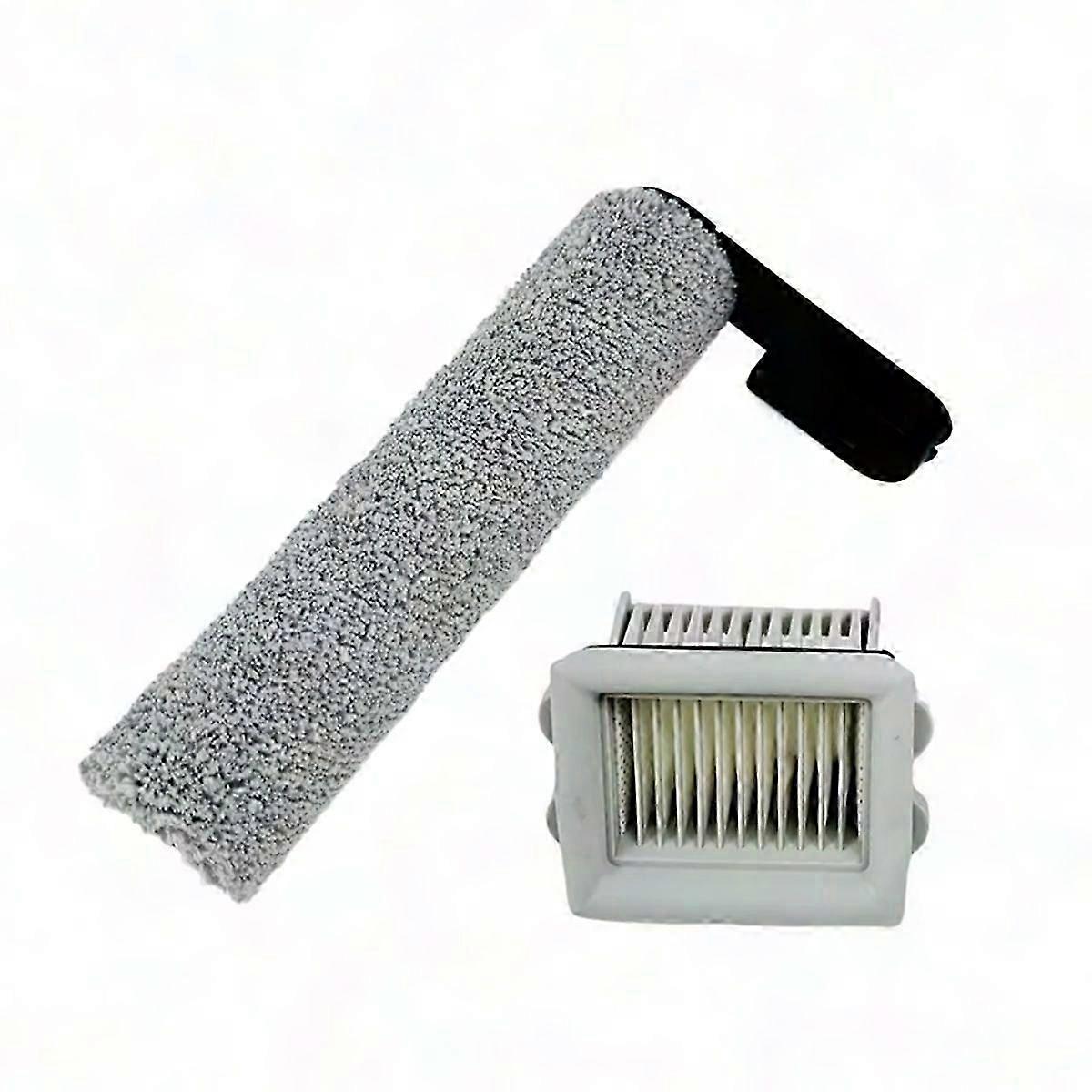 Original Main Roller Brush with Filter Elements, Soft Bristle for Roborock Flexi Lite Floor Scrubber