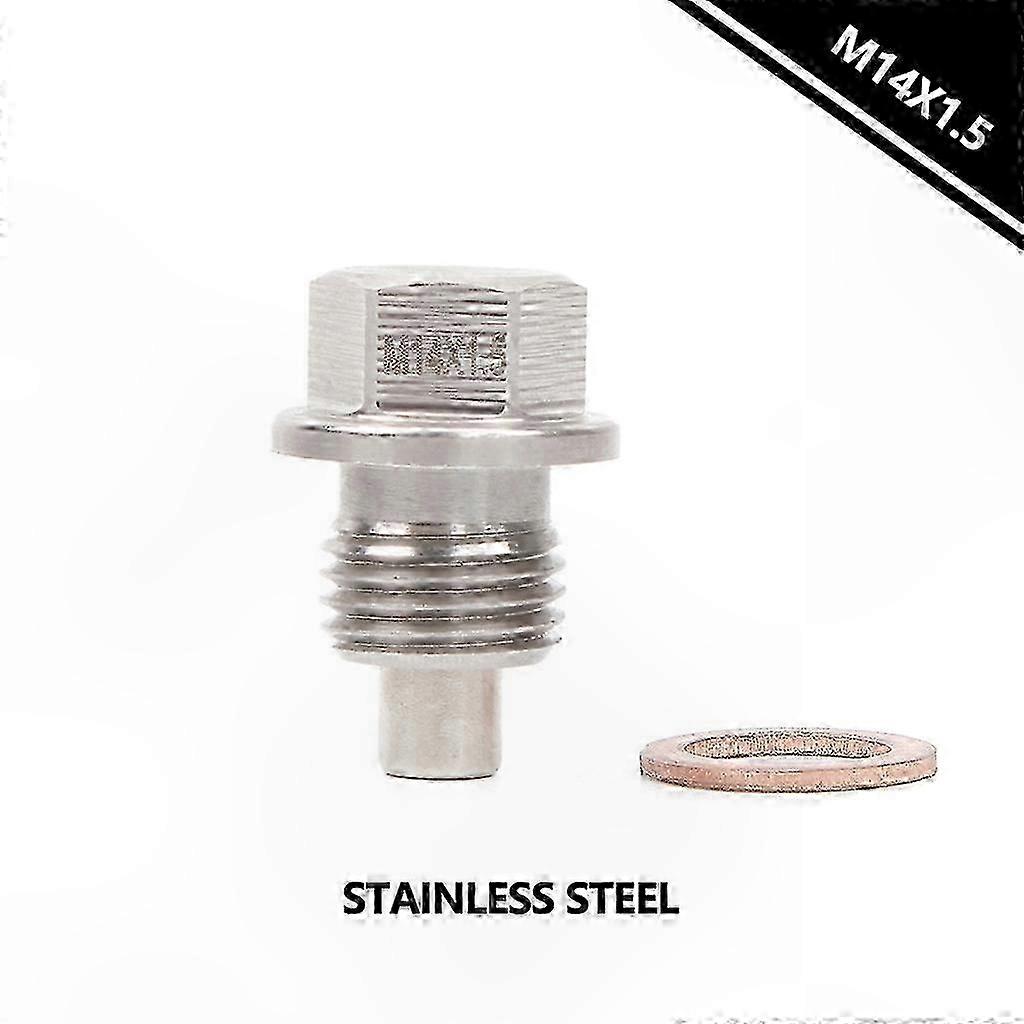Magnetic Oil Drain Plug with Gasket for Engine Sump M14x1.5 M16x1.5 M18x1.5 Bolt Pan Nut