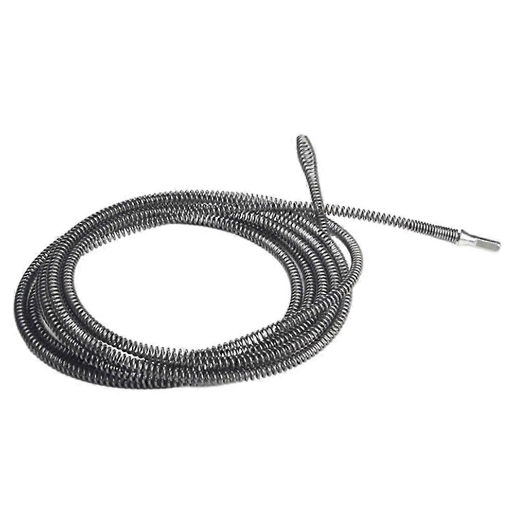 10 Meters Pipe Dredging Tool Clearing Dead Corners Spring Sink Cleaner Sewer Tools for Kitchen Bathroom Plumbing