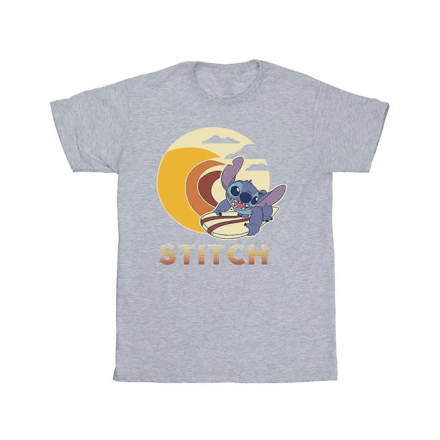 Disney pánské tričko Lilo & Stitch Summer Waves