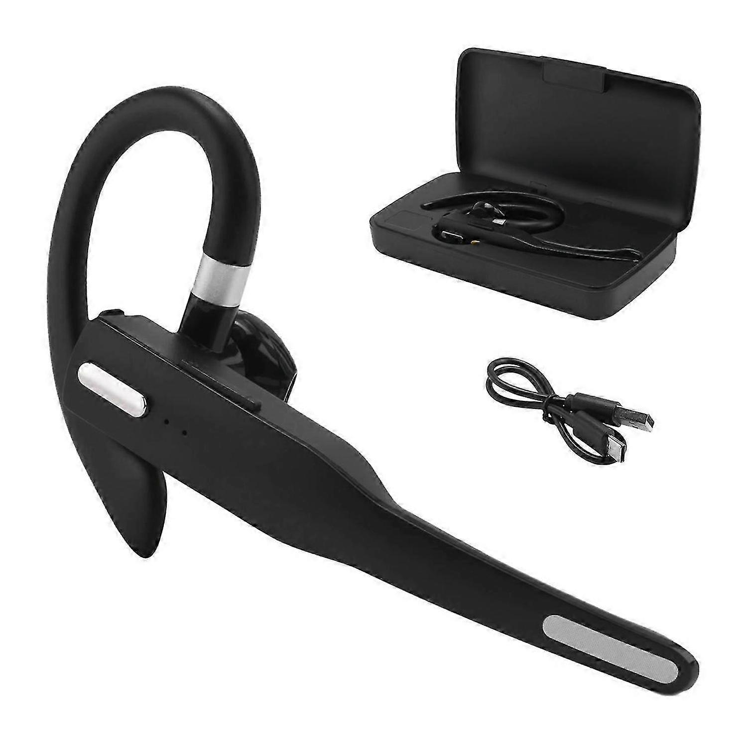 Dual Microphone Noise Cancellation V5.0 Bluetooth Headset Earbuds