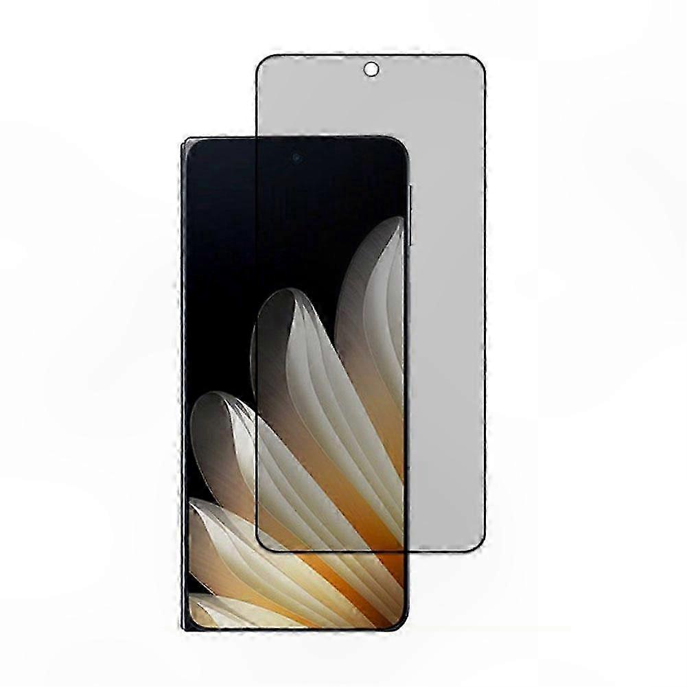 Privacy-Friendly Tempered Glass for Foldable Phone | 0.33mm 9H Front Screen Protector with Anti-Peep Technology
