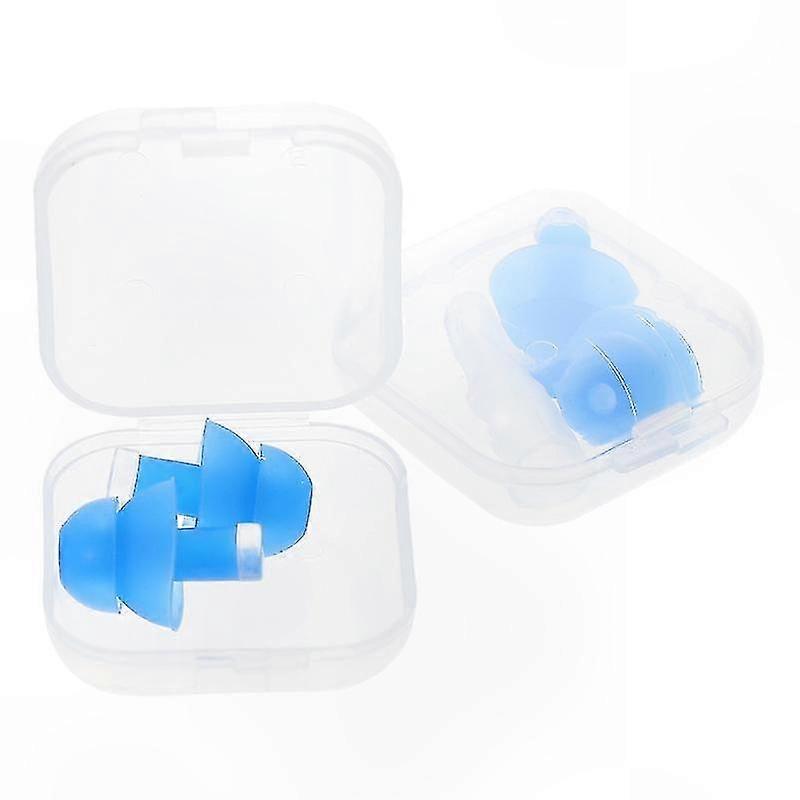 2 Pairs of Ear Plugs for Noise Reduction