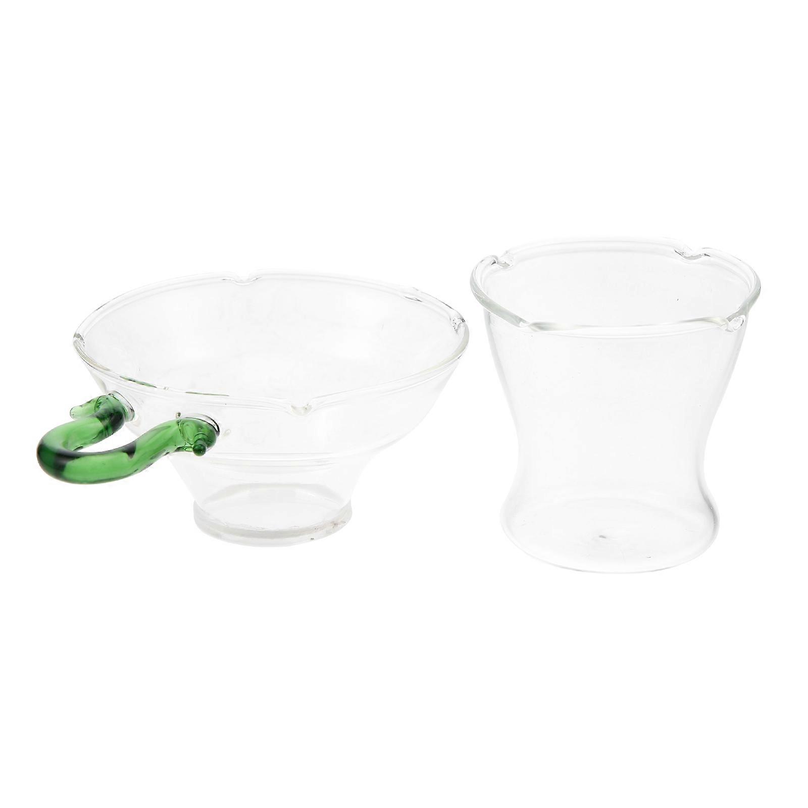 Household Tea Infuser Glass Filter for Convenient Tea Preparation 1Set