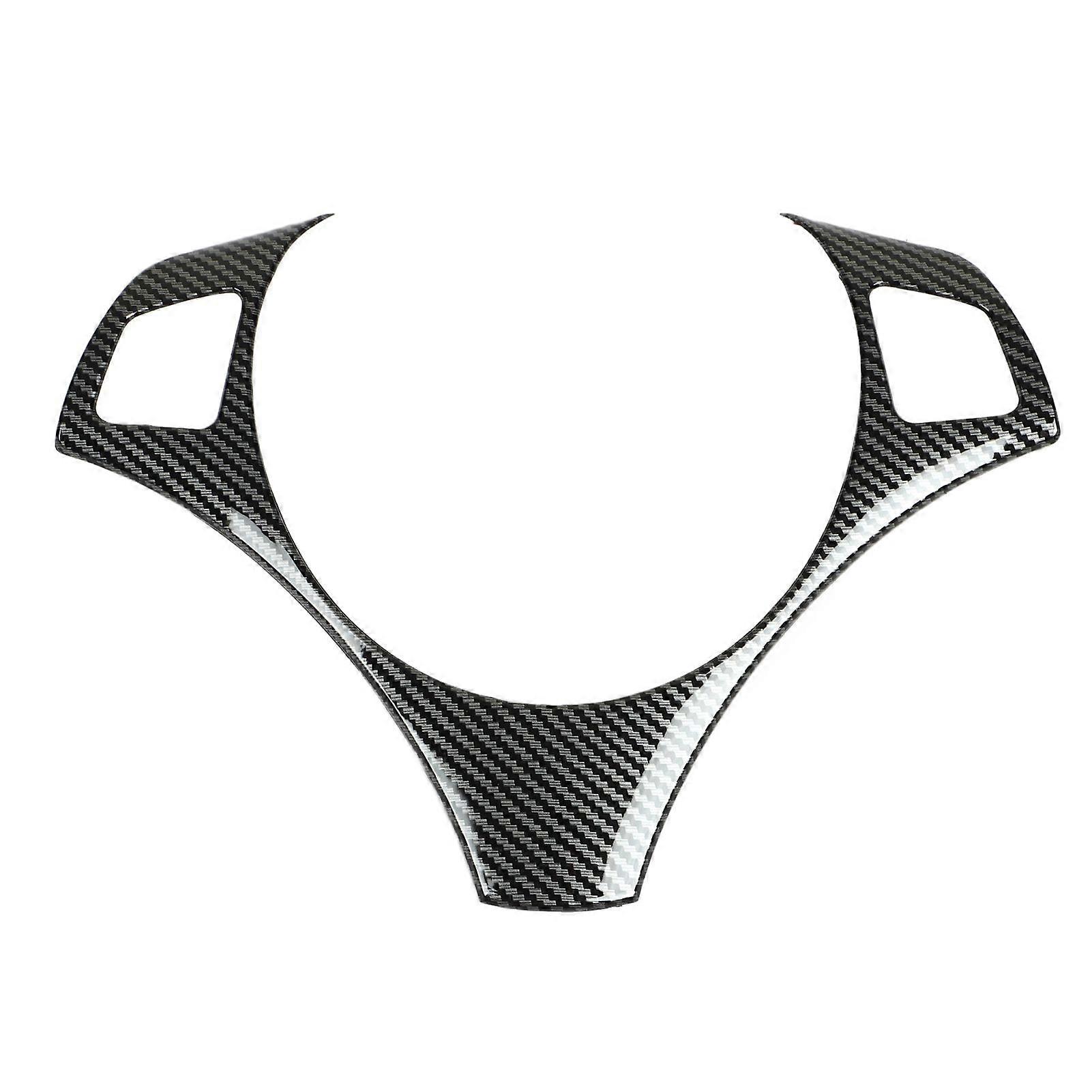 Steering Wheel Frame Trim Carbon Fiber Pattern Strong Protection Stylish Long Lasting Replacement for 3 Series E90 E92 E93