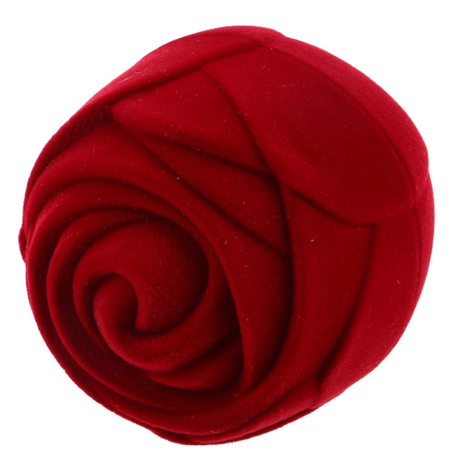 Rose Shape Ring Box for Storage Use Rose Shape Ring Box Flower Decor