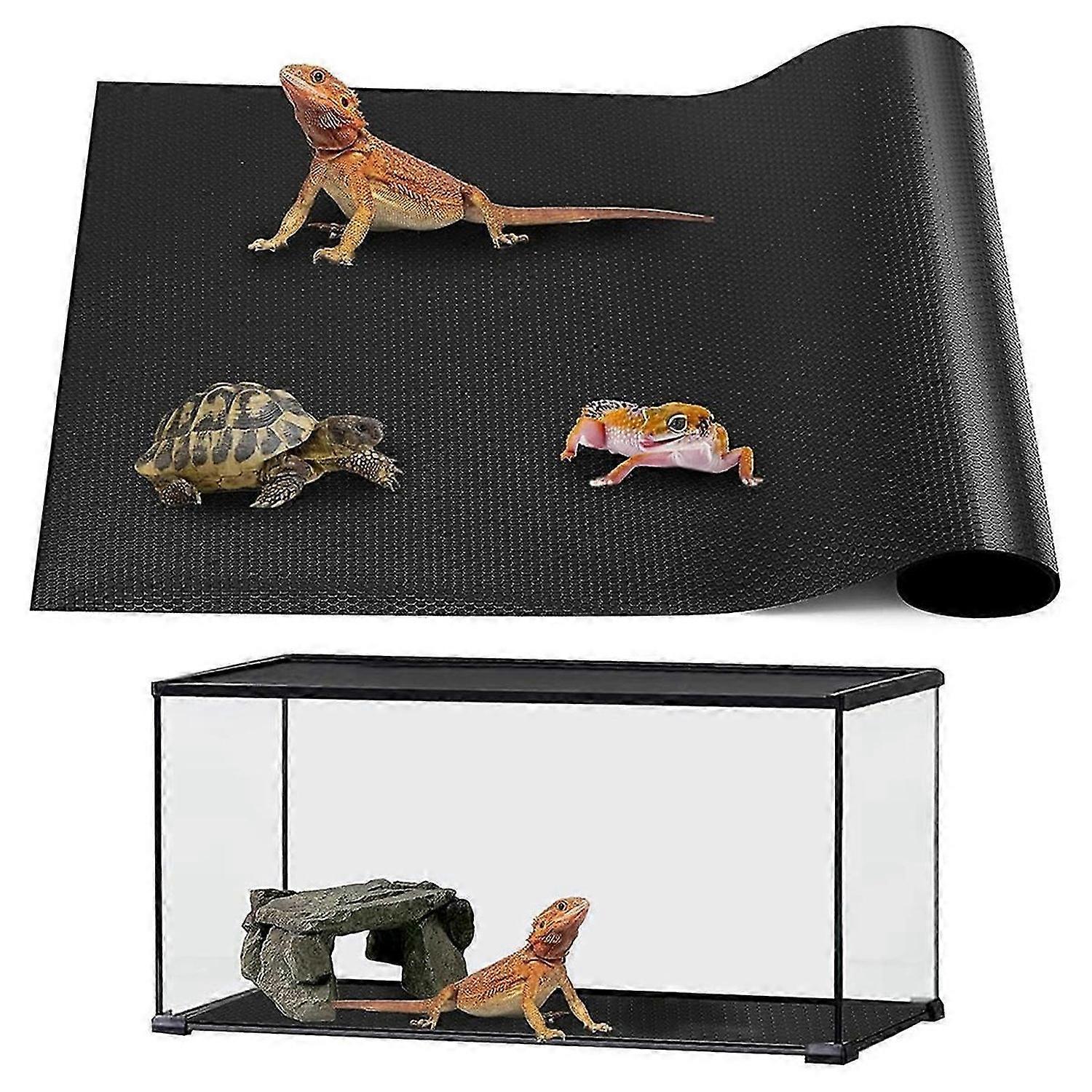 Reptile Mat,Reptile Terrarium Substrate Liner for Leopard Gecko, Lizard,Snake,Tortoise,Reptile Floor