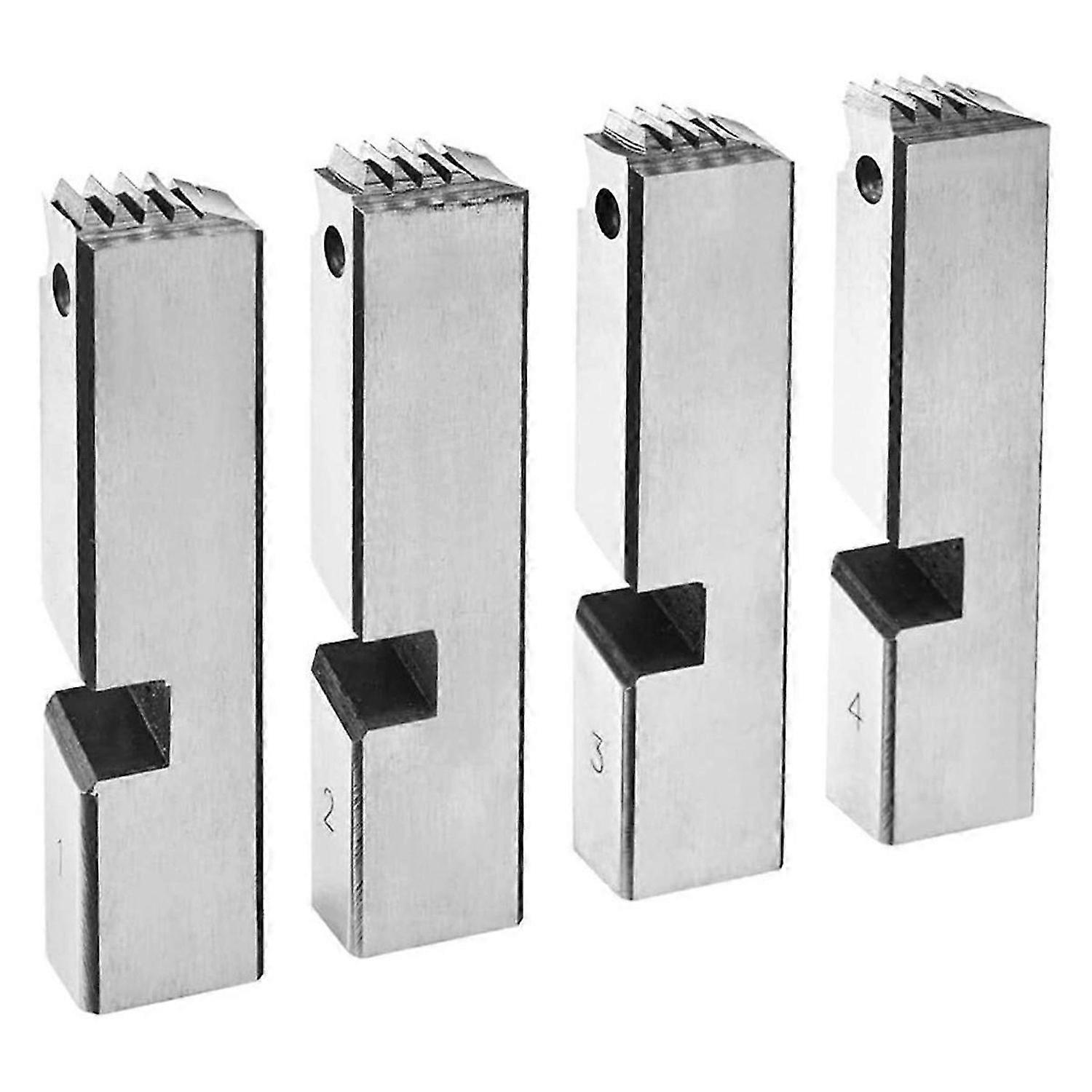 Threading Machine Dies, 2-1/2in to 4in NPT Pipe Dies,Right-Handed HSS Pipe Threading Dies,Fit Pipe T