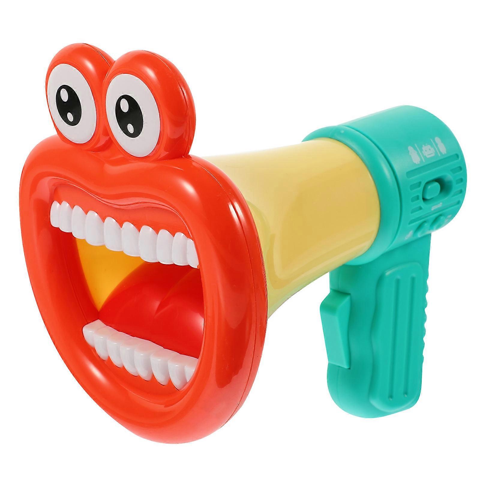 Voice Changer Kids Voice Changer Teaching Plastic Multi Microphone for Clear Sound Capture 1Pack