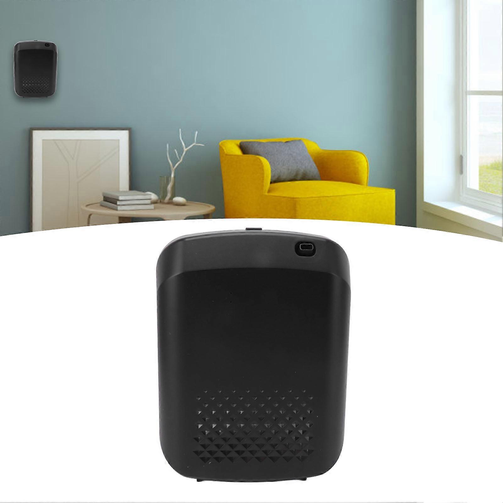 400ml Smart Bluetooth Aroma Diffusor Elektroöl 21x15,5x7,5cm Schwarz