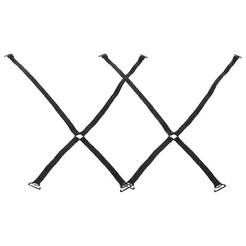 Bra Straps Replacement Adjustable Cross Back Non Slip Bra Straps 4Pcs