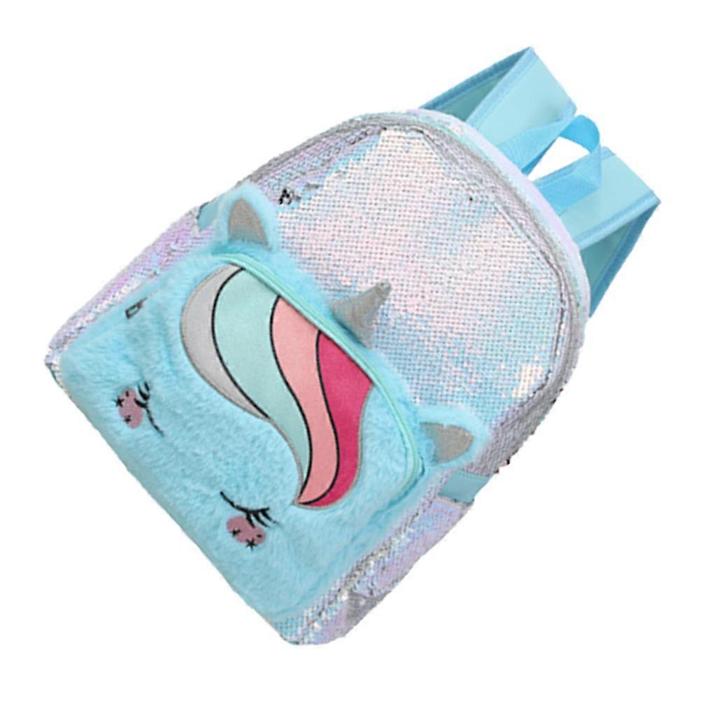 Unicorn Satchel for Stuff Holding Light Blue