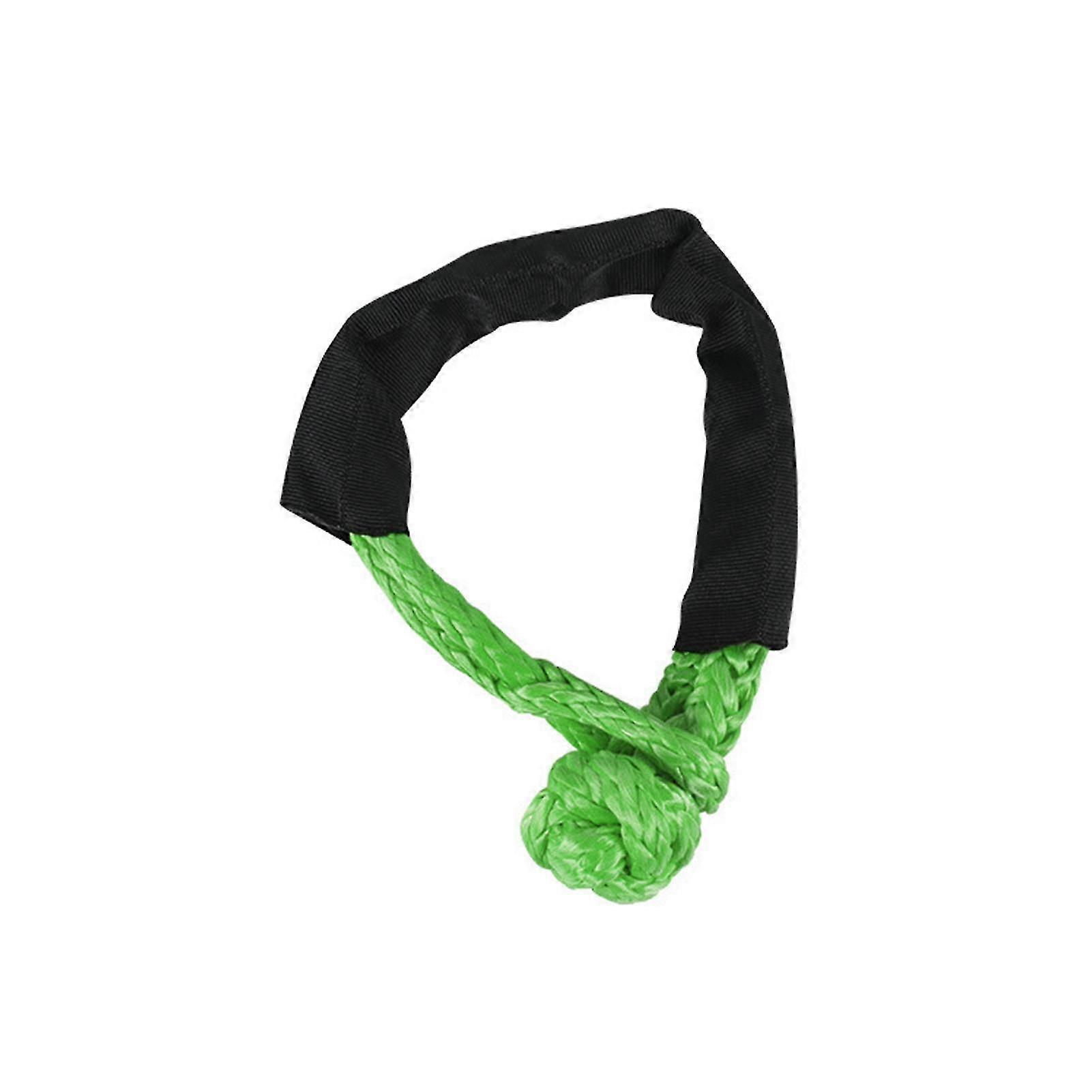 Synthetic Soft Shackle, Soft Shackle Recovery Rope with Sleeves for Boating ATV UTV SUV Truck 2025
