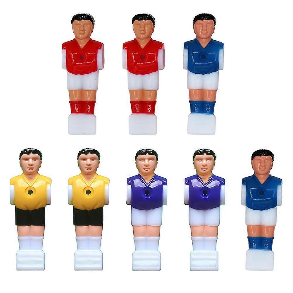 Soccer Player Figurine Desktop Football Game Toys for Playing 16Pcs
