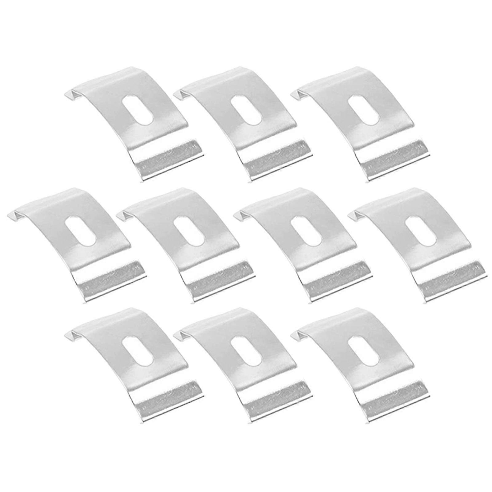 Curtain Accessories Louver Curtain Tops Fixation Brackets Set of 20Pcs