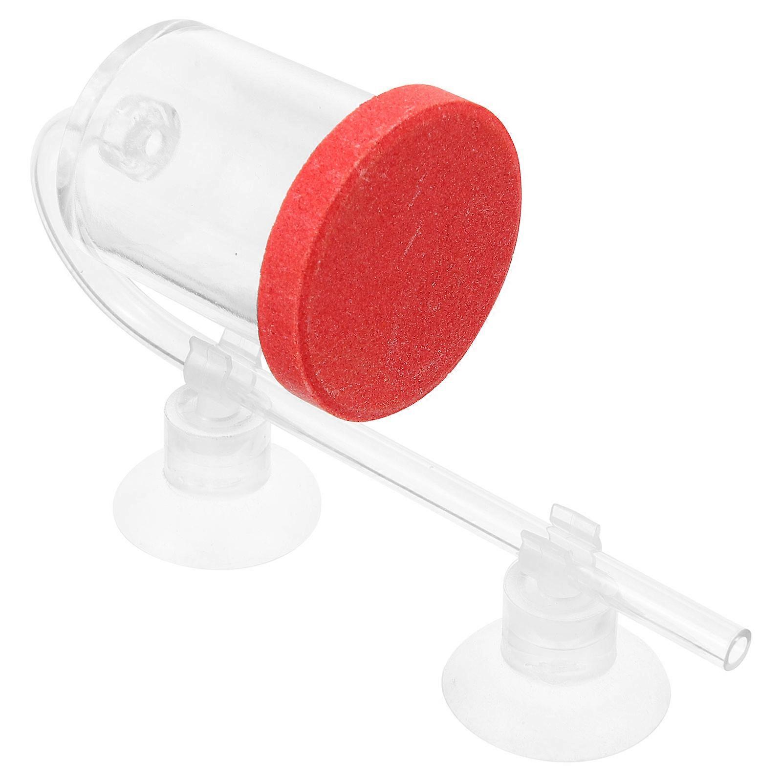 Professional Aquarium Bubbler for Fish Tank Oxygen 2Pcs Pink Acrylic Diffuser