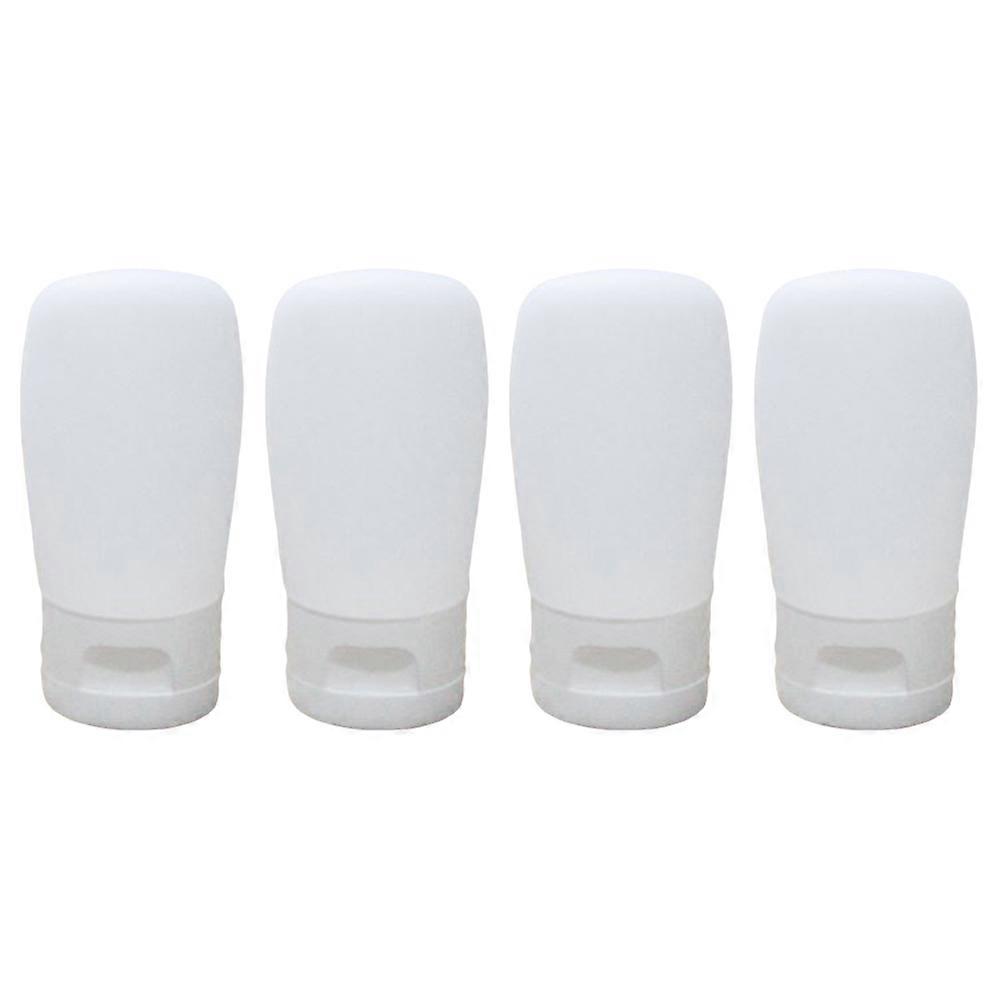 Sub Bottle for Makeup Plastic Bottles for Storage 8Pcs White Cosmetic Use