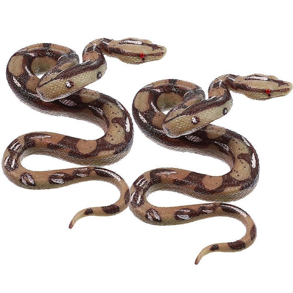Simulation Snake Figures Snake Figurine for Kids Use 6Pcs Educational Toys