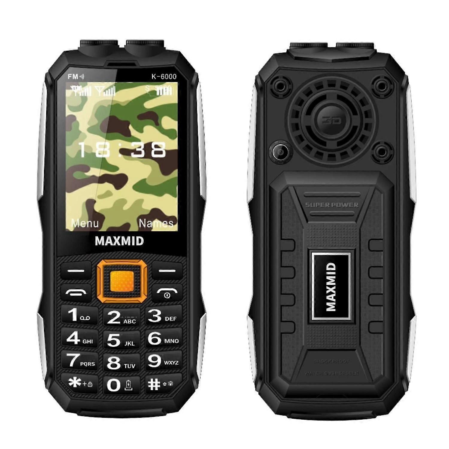 K6000 Tastentelefon, Dual-SIM (EU-Stecker)