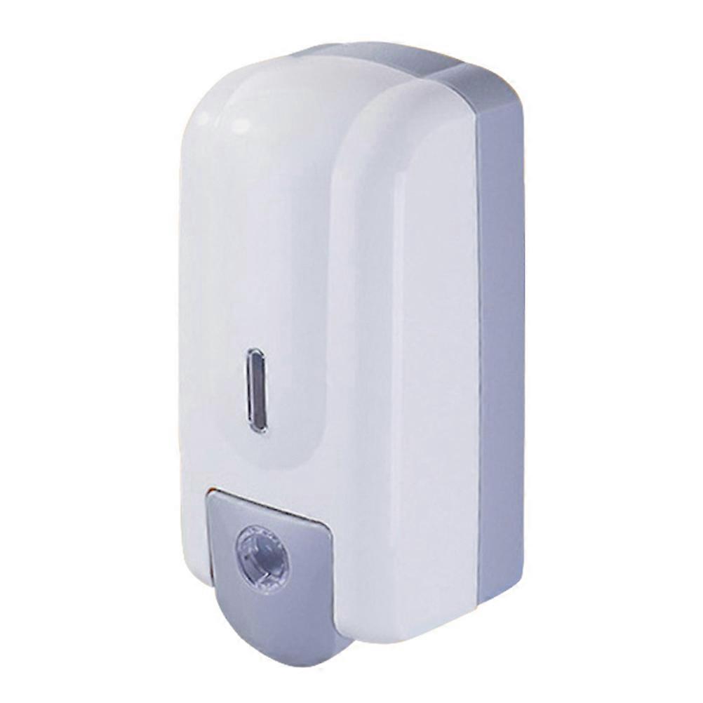 Refillable Soap Dispenser 2Pcs Hand Press Liquid Soap Container White Wall-Mounted Design For Toilet Home Hotel Usage