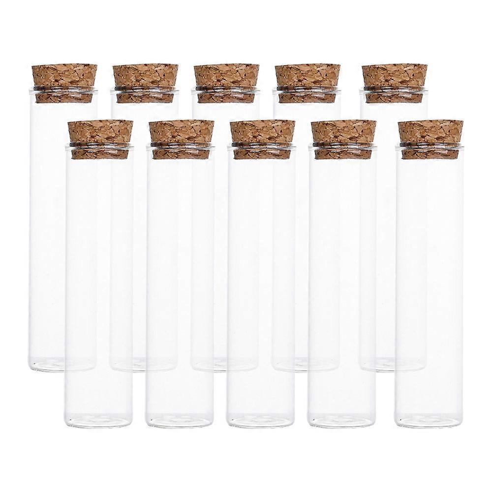 30 Pcs Glass Specimen Display Bottles With Corks For Craft Accessories Home Decoration And Gift Giving Transparent Storage