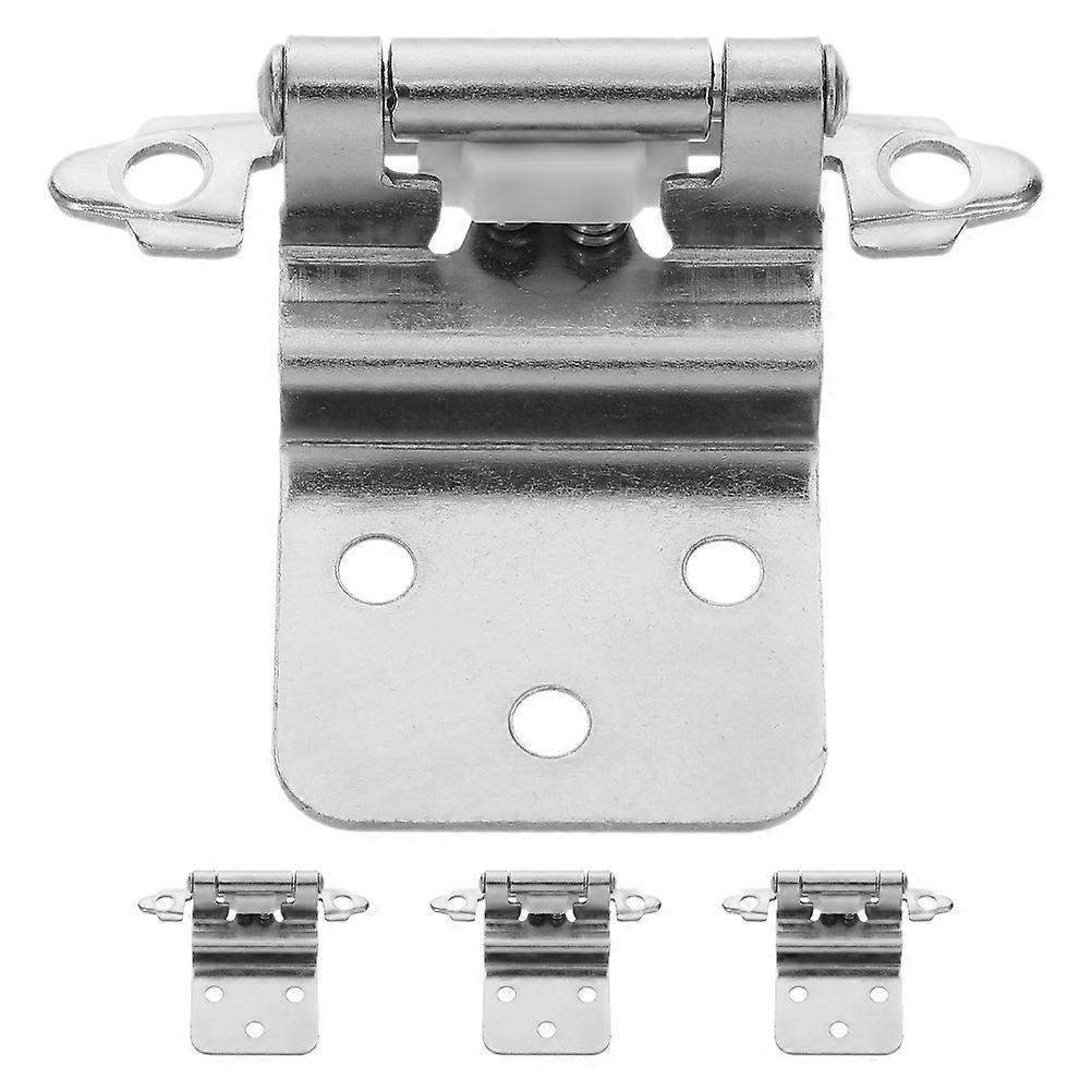 Iron Kitchen Cabinet Hinges Self Closing with 4Pcs Soft Close Door Hinges