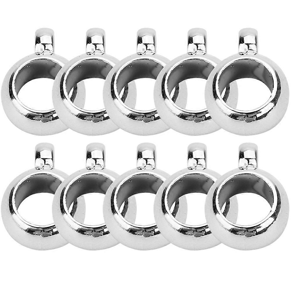 Silver Spacer Beads Bail Beads for Jewelry Making 800Pcs
