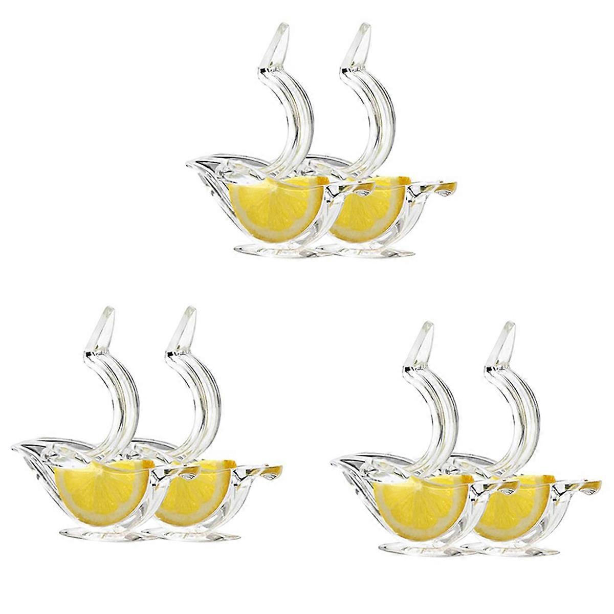 Manual Lemon Juicer,Acrylic Manual Lemon Squeezer