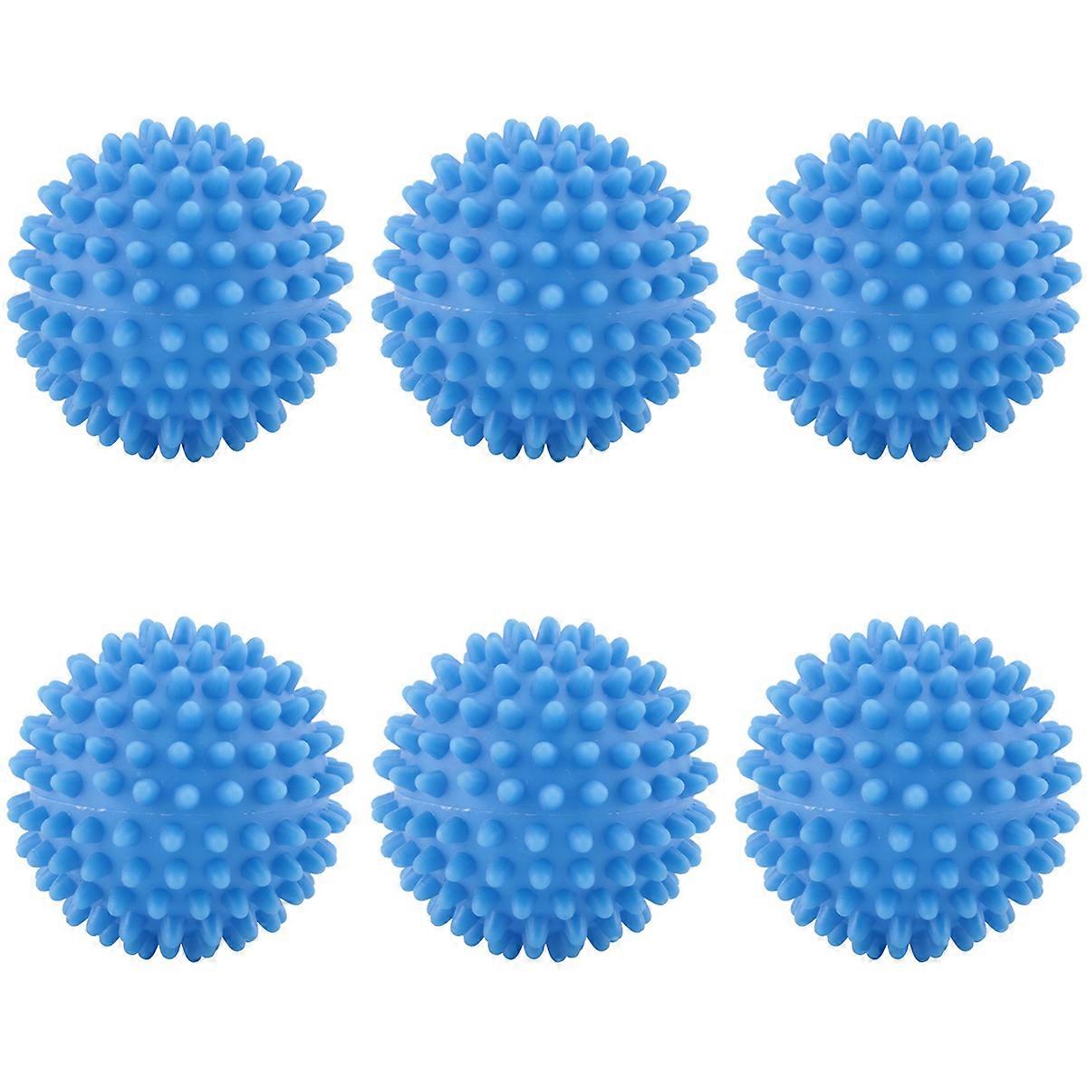 6 x Blue Reusable Dryer Balls Ball