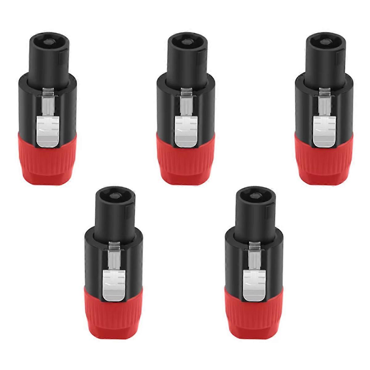 5PCS 4 Pin NL4FC Speaker Connector Plug for NL4FX NLT4X NL2FC A