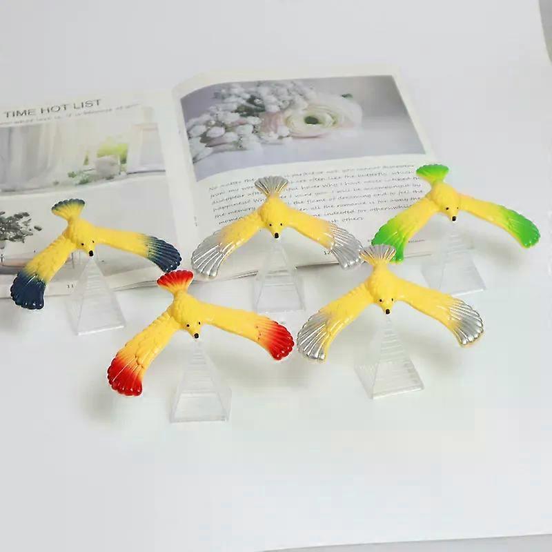 Balance Eagle Pyramid Bracket Creative Unfolding Pendulum Creative Magic Bird Desktop Decoration Novel Puzzle Toy Gift